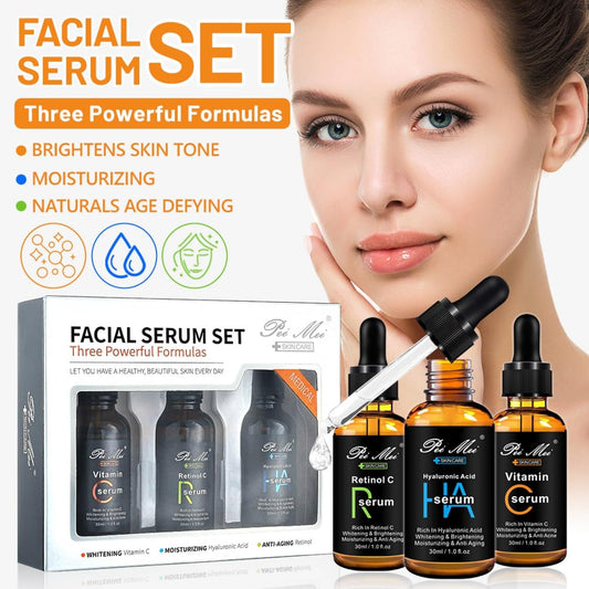 Set Serum Faciales X3 Vitamina Cahr